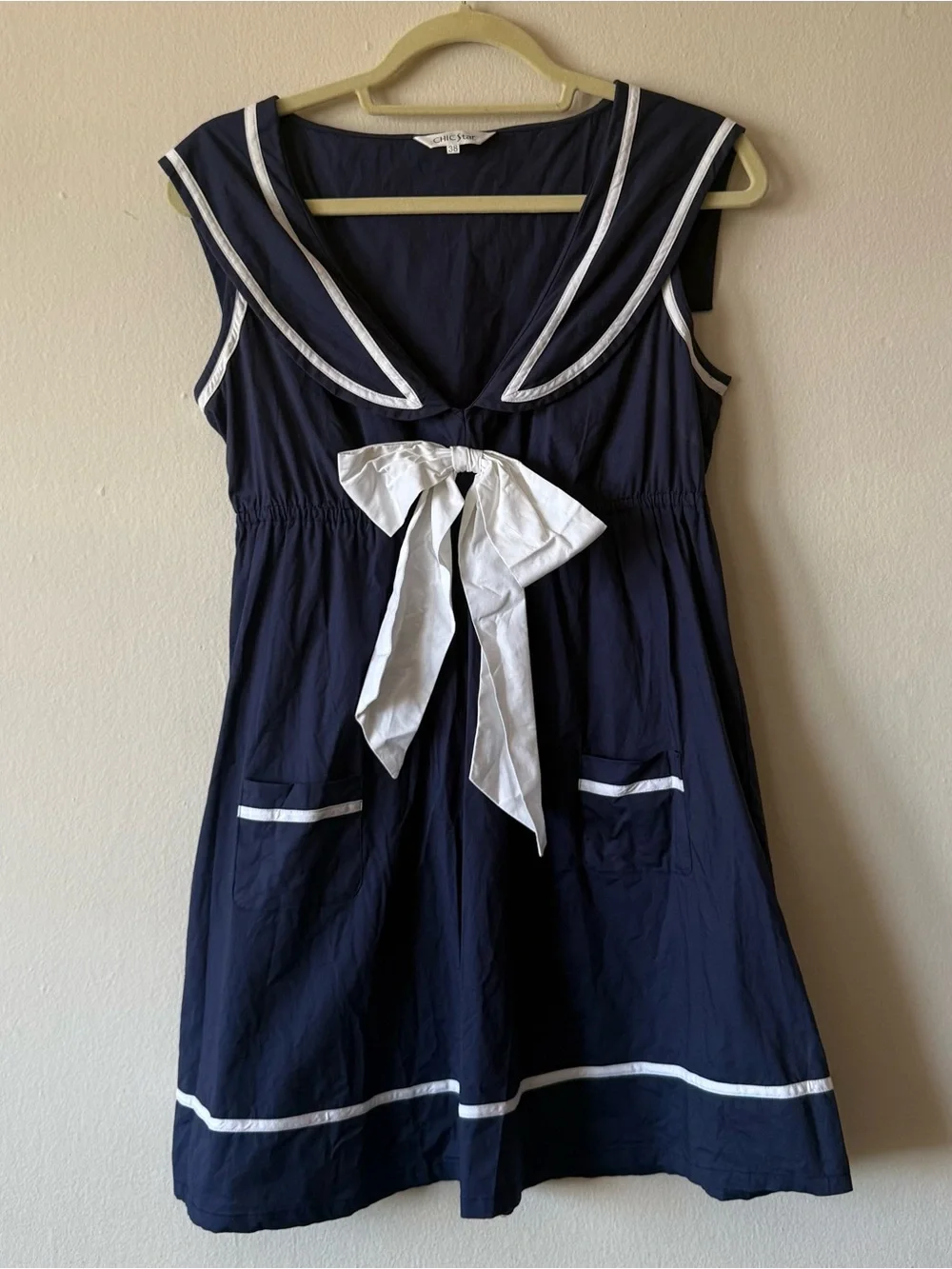 Navy blue sailor dress / Japanese School Uniform